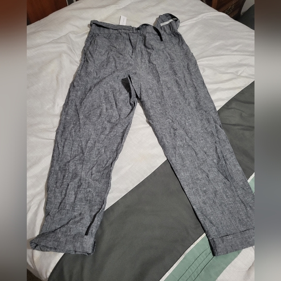 NY& Co gray linen pants - Picture 2 of 5